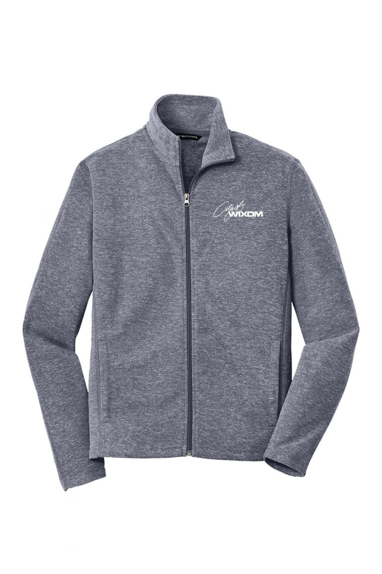 Port Authority® Men’s Heather Microfleece Full-Zip Jacket | City of ...